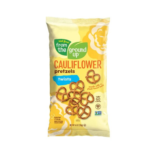 from the ground up, original cauliflower pretzel twists, 4.5 ounce