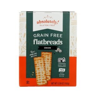 absolutely gluten free flatbread gf tstd onion, 5.29 ounce