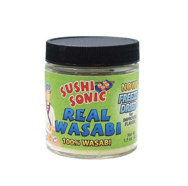 1/2-28 Male to 5/8-24 Female Adapter Enhancement Device Steel CNC Machined Black sushi sonic 100% real powdered wasabi, 1.5 ounce jars (pack of 3)